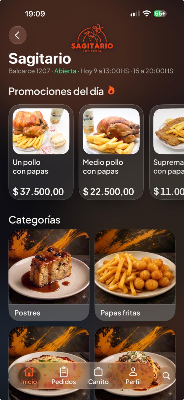 Ejemplo de App de Delivery PixelApps